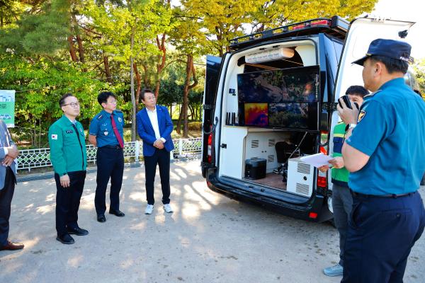 금천구-금천경찰서 합동 공원 및 등산로 드론감시 활동 의 사진6