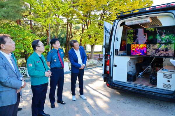 금천구-금천경찰서 합동 공원 및 등산로 드론감시 활동 의 사진8