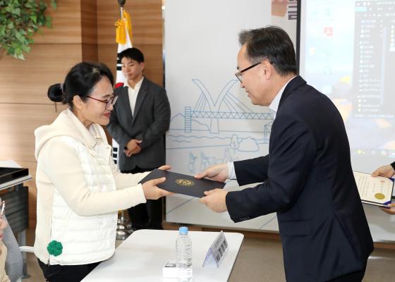 보육기관장 식생활교육 수료식 의 사진8
