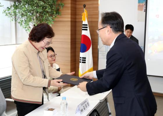 보육기관장 식생활교육 수료식 의 사진9