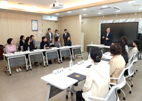 보육기관장 식생활교육 수료식 의 사진18