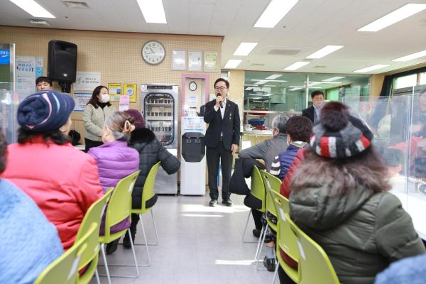 금천한내어르신복지관 격려 방문 의 사진10