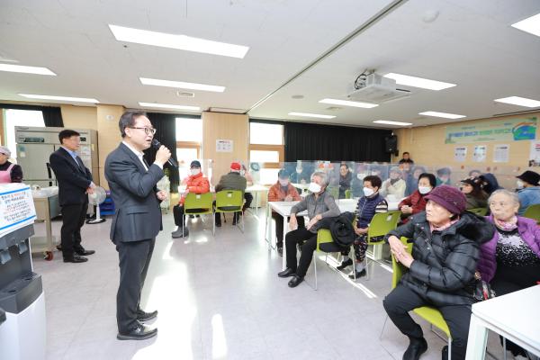 금천한내어르신복지관 격려 방문 의 사진11