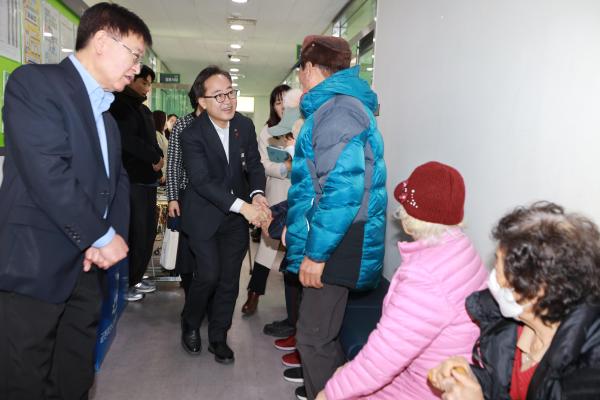 금천한내어르신복지관 격려 방문 의 사진24