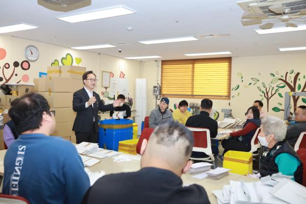 금천한내어르신복지관 격려 방문 의 사진27