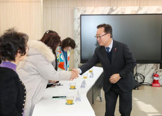 금천요양회 따뜻한 겨울나기 성금 전달식 의 사진2
