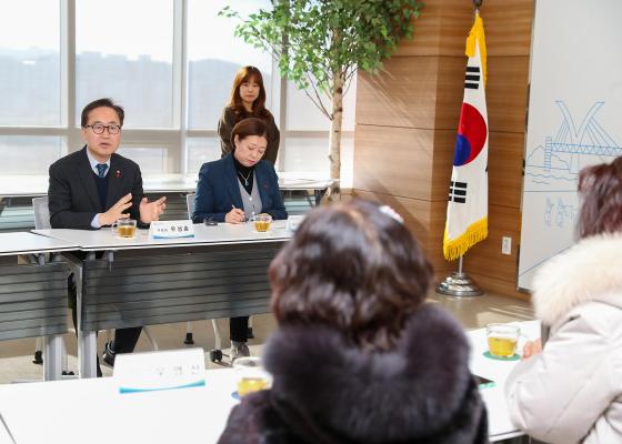 금천요양회 따뜻한 겨울나기 성금 전달식 의 사진12