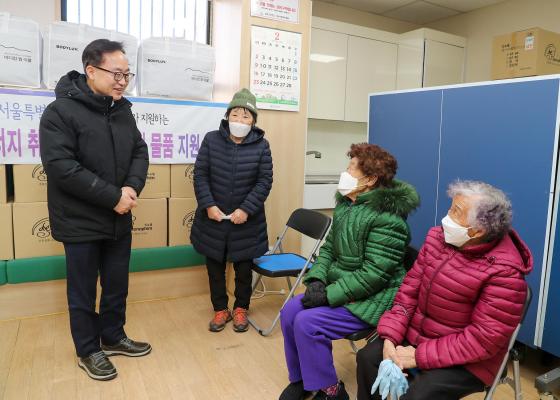 서울특별시사회복지협의회 에너지 취약가구 한파 물품 지원 현장 방문 의 사진8