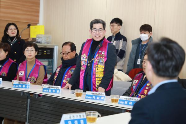 서울태평라이온스클럽 후원금 전달식 의 사진7