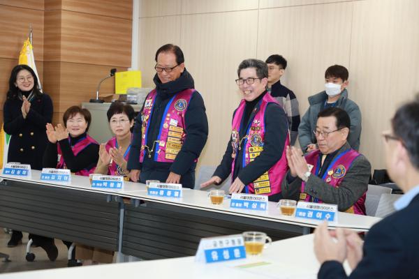 서울태평라이온스클럽 후원금 전달식 의 사진13