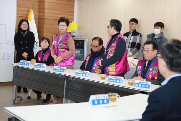 서울태평라이온스클럽 후원금 전달식 의 사진14