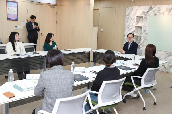 금천구 청년 행정인턴 임명장 수여식 의 사진13