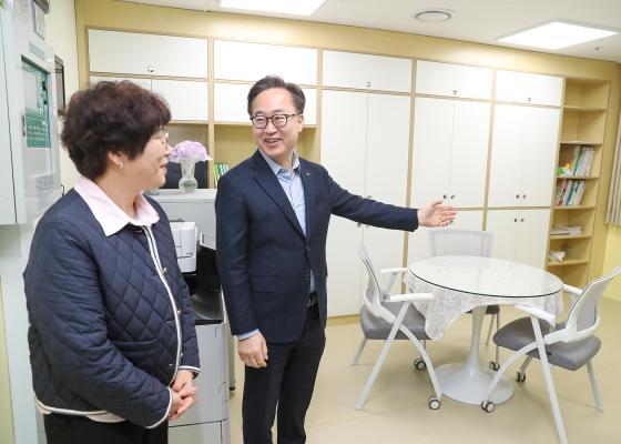 구립별하어린이집 현장 방문 의 사진