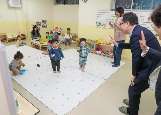 구립별하어린이집 현장 방문 의 사진6