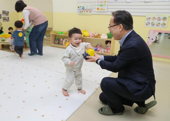 구립별하어린이집 현장 방문 의 사진14