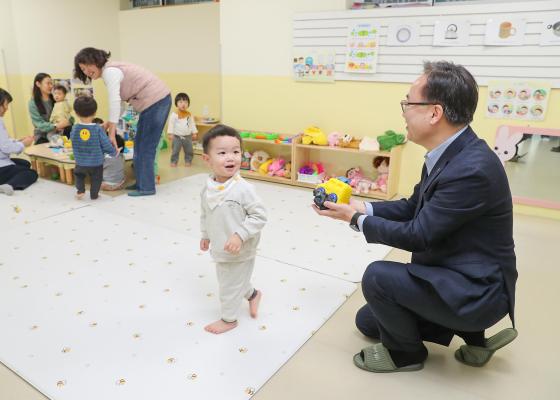 구립별하어린이집 현장 방문 의 사진16