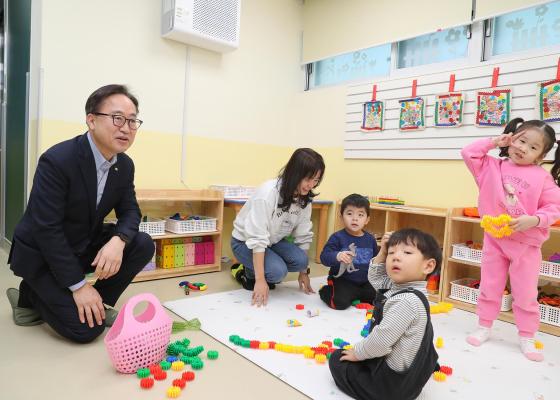 구립별하어린이집 현장 방문 의 사진23