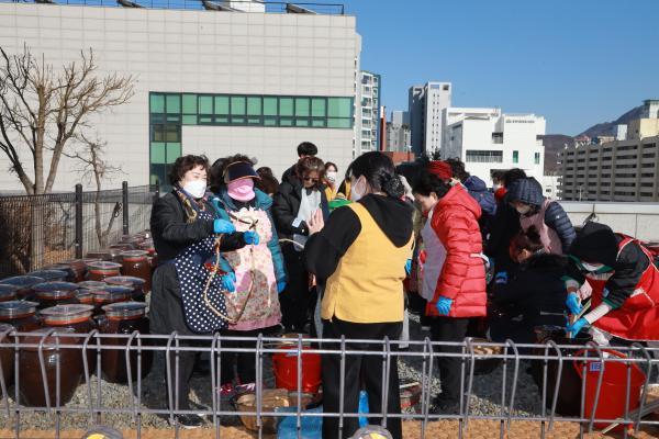 금천강희맹장독대 영양교육 및 장 담그기 의 사진29