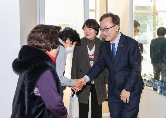 벽산아파트 금하경로당 개소식 의 사진2