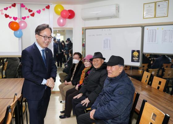 벽산아파트 금하경로당 개소식 의 사진4