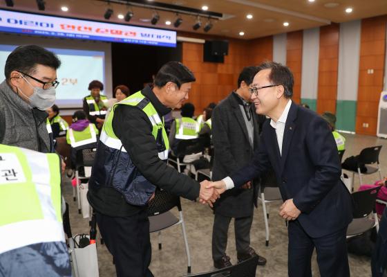 초등학교 어린이 등하교 안전순찰관 발대식 의 사진21
