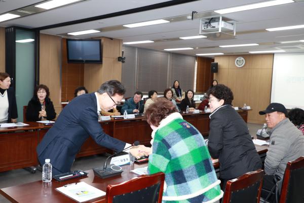 금천복지재단 주민추진단 회의 의 사진2