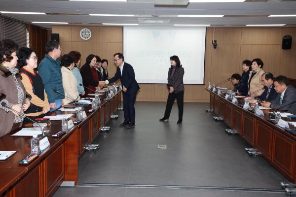 금천복지재단 주민추진단 회의 의 사진3