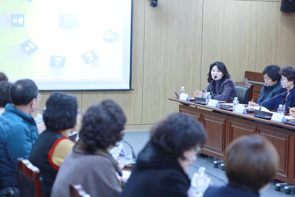 금천복지재단 주민추진단 회의 의 사진24