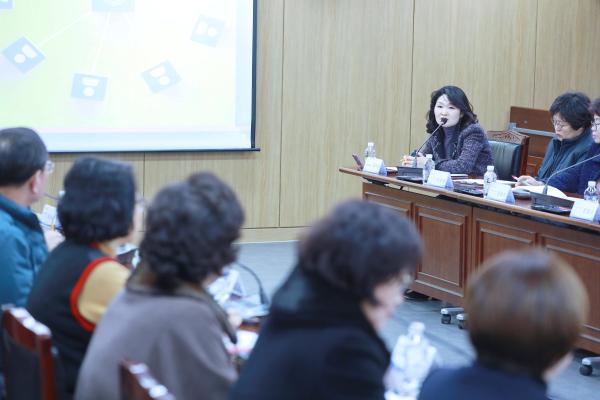 금천복지재단 주민추진단 회의 의 사진25