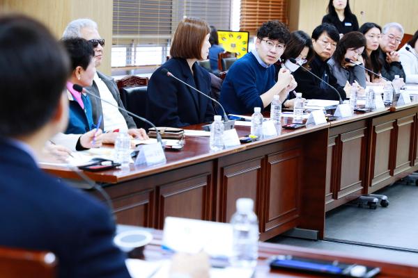 금천복지재단 주민추진단 회의 의 사진27
