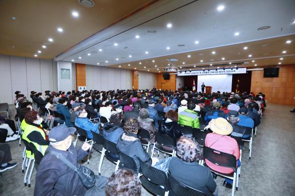 (사)대한노인회 금천구지회 노인일자리 및 사회활동 지원사업 참여자 안전교육 의 사진14
