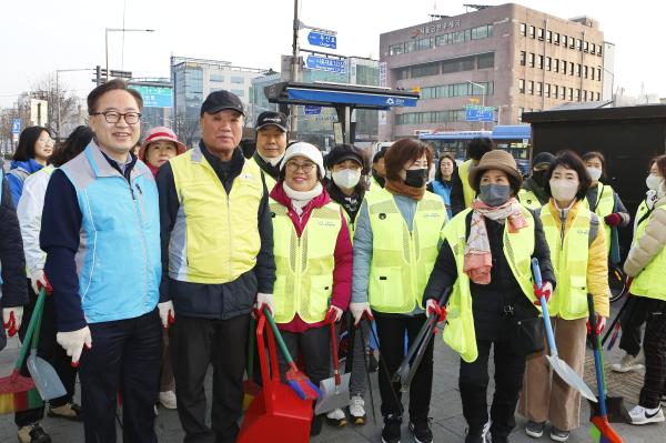개청 30주년 주민과 함께하는 _독산1동_ 새봄맞이 대청소 의 사진16