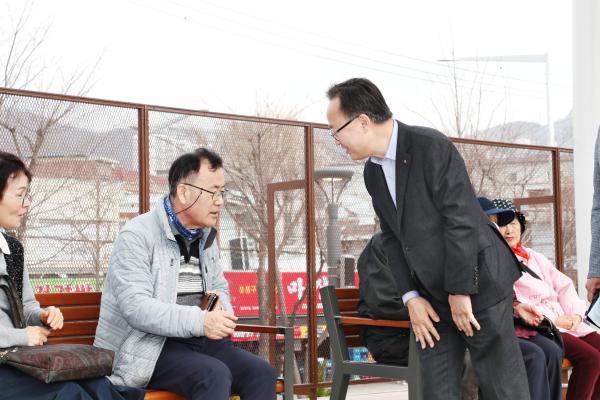 금빛공원 열린광장 조성 공사 준공식 의 사진3