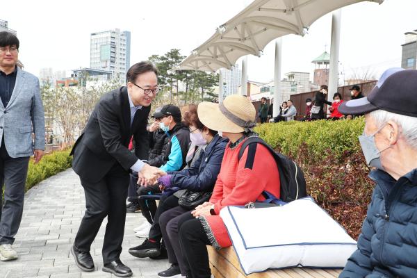 금빛공원 열린광장 조성 공사 준공식 의 사진5