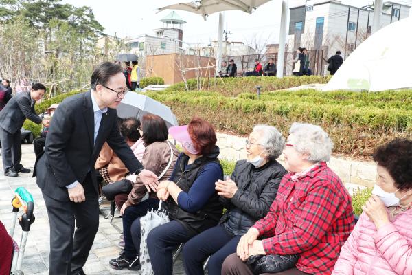 금빛공원 열린광장 조성 공사 준공식 의 사진7