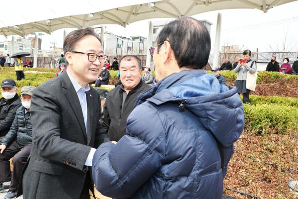 금빛공원 열린광장 조성 공사 준공식 의 사진13