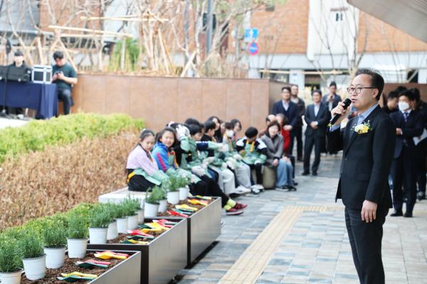 금빛공원 열린광장 조성 공사 준공식 의 사진36