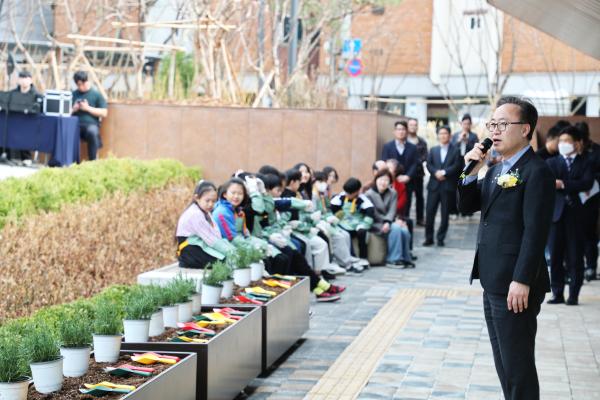 금빛공원 열린광장 조성 공사 준공식 의 사진37