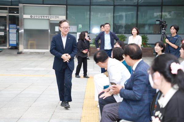 금천 강희맹 장독대 체험관 조성공사 준공식 의 사진
