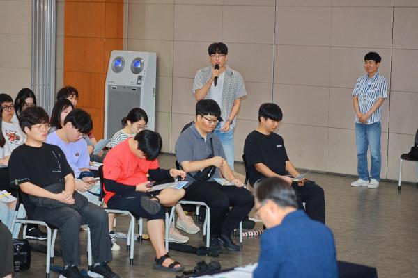 청년 아르바이트 종료 간담회_ 청년 관련 정책 소개, 설문조사 실시, 청년 특강 의 사진11