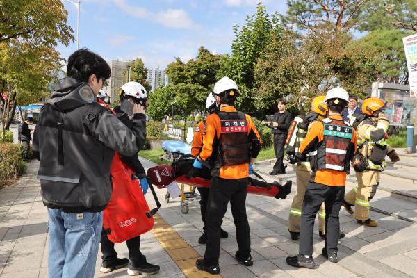 2025년 금천구 재난대응 안전한국훈련 의 사진44