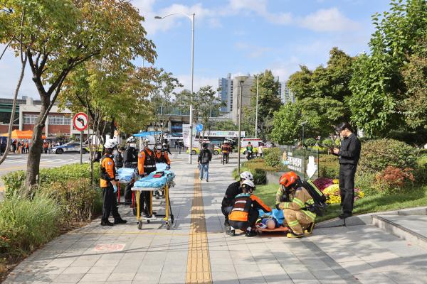 2025년 금천구 재난대응 안전한국훈련 의 사진49