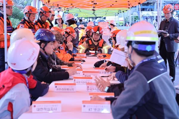 2025년 금천구 재난대응 안전한국훈련 의 사진78