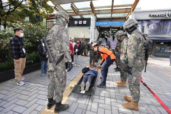2025년 금천구 재난대응 안전한국훈련 의 사진107