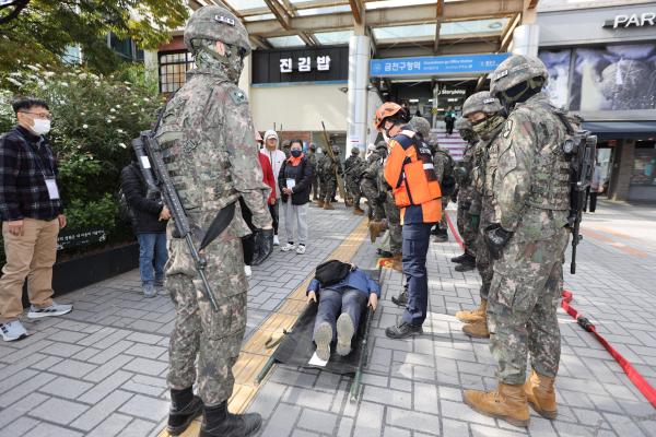 2025년 금천구 재난대응 안전한국훈련 의 사진108
