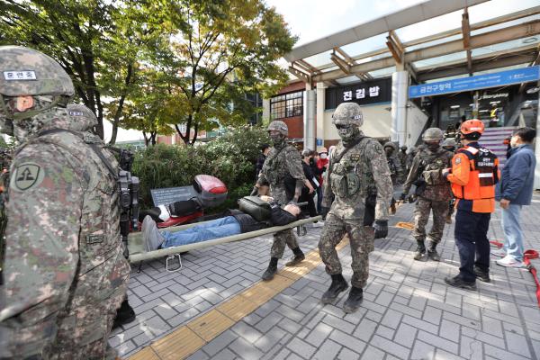 2025년 금천구 재난대응 안전한국훈련 의 사진110