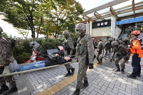 2025년 금천구 재난대응 안전한국훈련 의 사진111