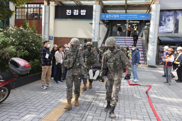 2025년 금천구 재난대응 안전한국훈련 의 사진113