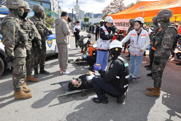 2025년 금천구 재난대응 안전한국훈련 의 사진116