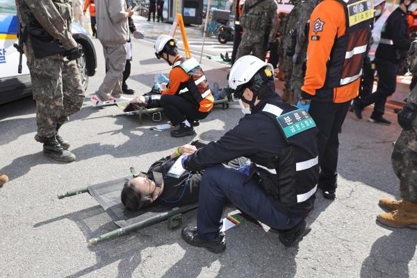 2025년 금천구 재난대응 안전한국훈련 의 사진117